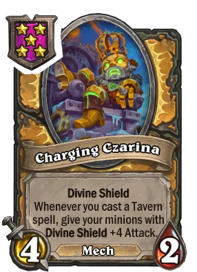 Charging Czarina Card Image