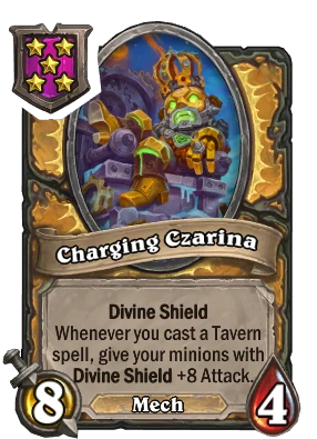Charging Czarina Card Image