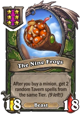 The Nine Frogs Card Image
