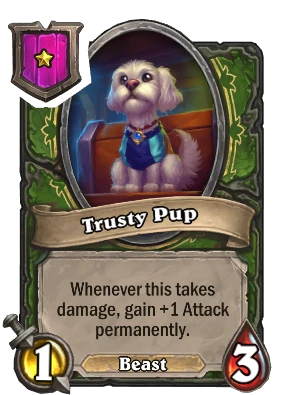 Trusty Pup Card Image