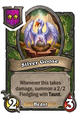 Silver Goose Card Image