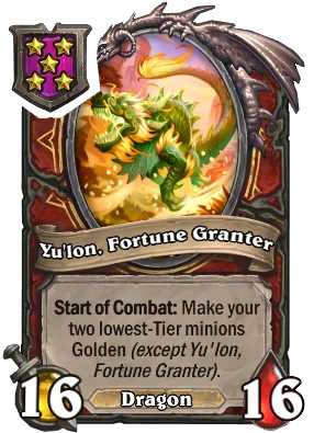 Yu'lon, Fortune Granter Card Image