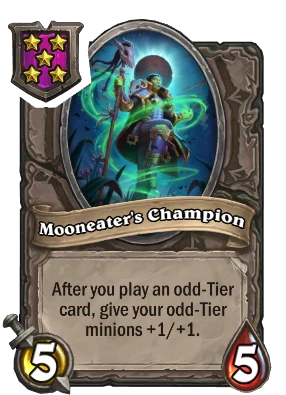 Mooneater's Champion Card Image