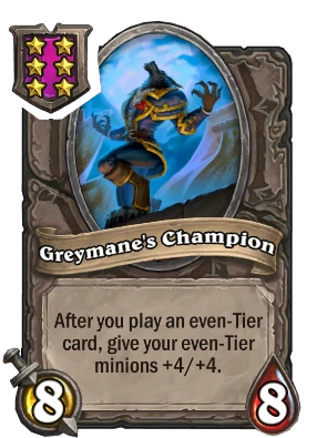 Greymane's Champion Card Image