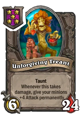 Unforgiving Treant Card Image
