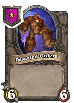 Deserted Golem Card Image