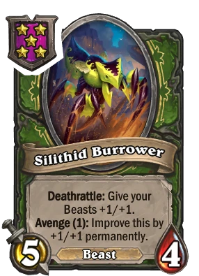 Silithid Burrower Card Image