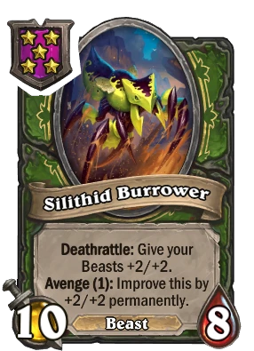 Silithid Burrower Card Image