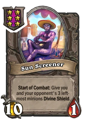 Sun Screener Card Image