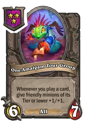 One-Amalgam Tour Group Card Image