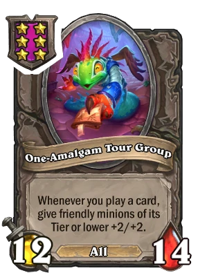 One-Amalgam Tour Group Card Image