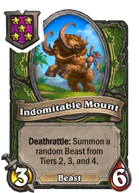 Indomitable Mount Card Image