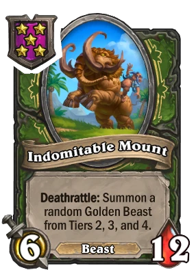 Indomitable Mount Card Image