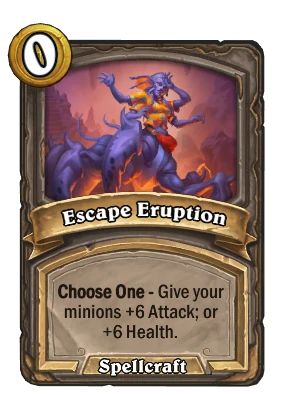 Escape Eruption Card Image