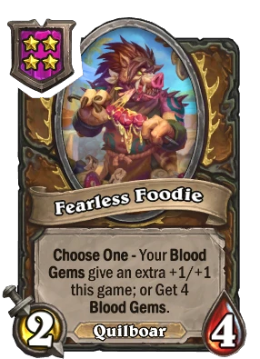 Fearless Foodie Card Image