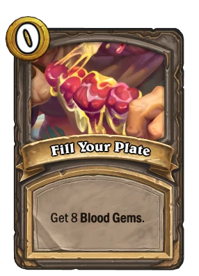 Fill Your Plate Card Image