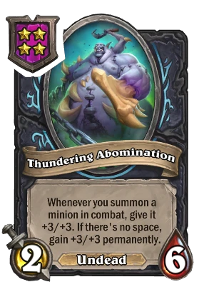 Thundering Abomination Card Image