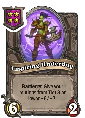 Inspiring Underdog Card Image