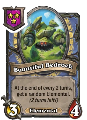 Bountiful Bedrock Card Image