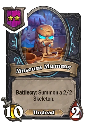 Museum Mummy Card Image