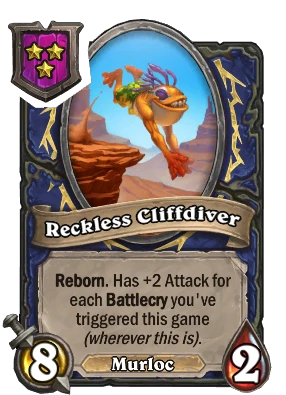 Reckless Cliffdiver Card Image