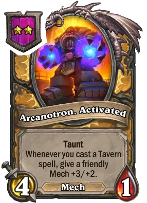 Arcanotron, Activated Card Image
