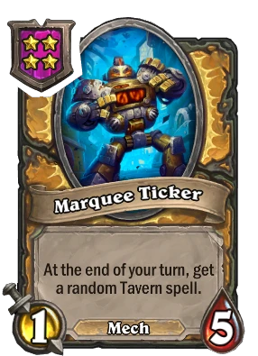 Marquee Ticker Card Image