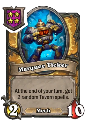 Marquee Ticker Card Image