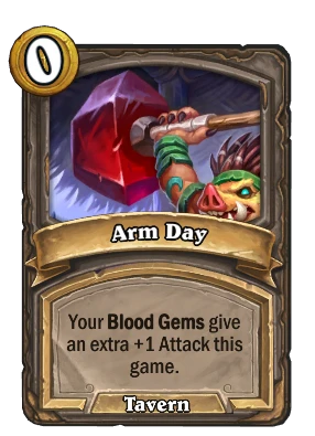 Arm Day Card Image