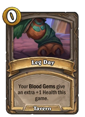 Leg Day Card Image