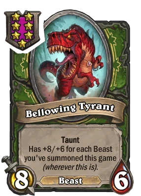 Bellowing Tyrant Card Image