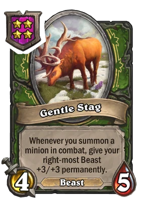 Gentle Stag Card Image