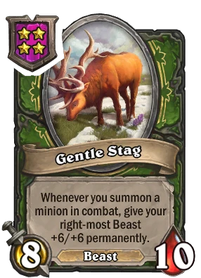 Gentle Stag Card Image