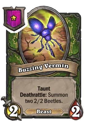 Buzzing Vermin Card Image