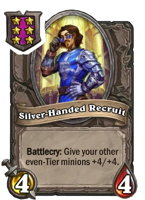 Silver-Handed Recruit Card Image