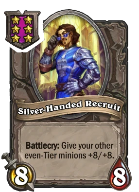 Silver-Handed Recruit Card Image