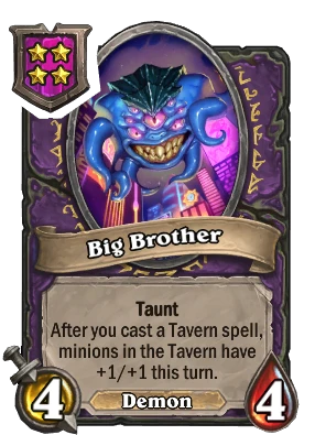 Big Brother Card Image