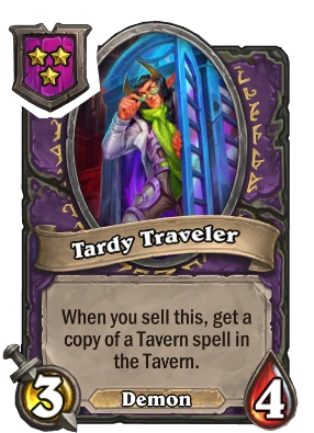 Tardy Traveler Card Image