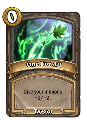 One For All Card Image