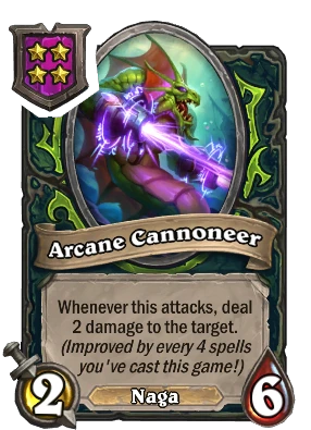 Arcane Cannoneer Card Image