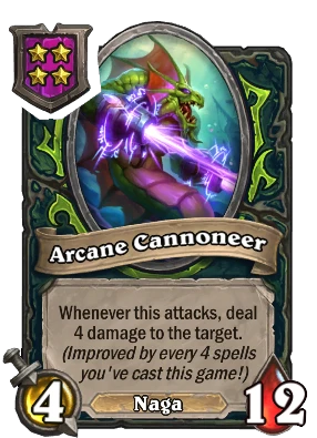 Arcane Cannoneer Card Image