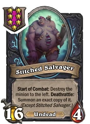 Stitched Salvager Card Image