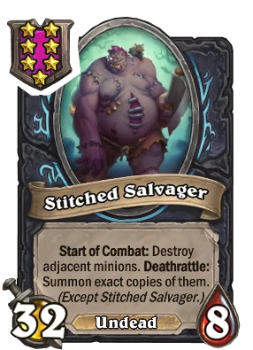 Stitched Salvager Card Image