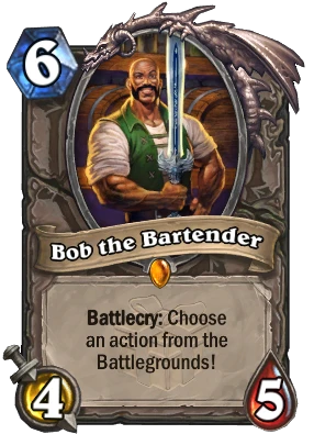 Bob the Bartender Card Image