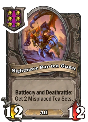 Nightmare Par-tea Guest Card Image