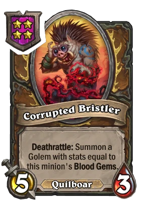 Corrupted Bristler Card Image
