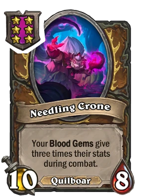 Needling Crone Card Image