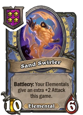 Sand Swirler Card Image