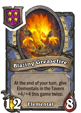 Blazing Greasefire Card Image
