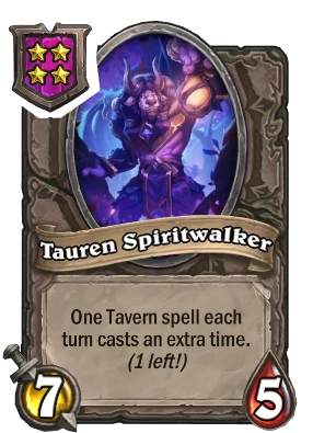 Tauren Spiritwalker Card Image